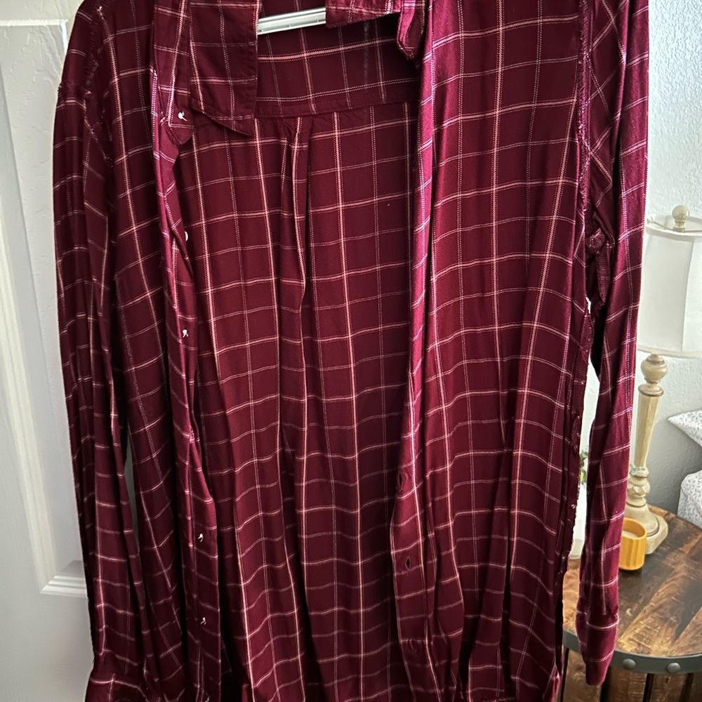 Flannel Cardigan